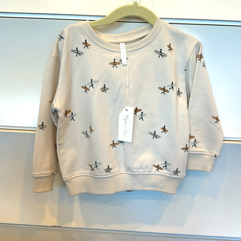 Toddler matching sweat suit set